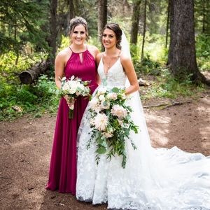 Azazie bridesmaid/ grad dress